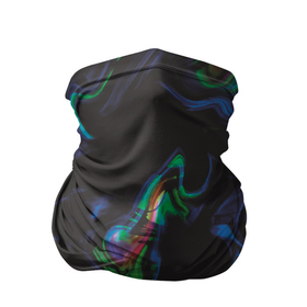 Бандана-труба 3D с принтом Абстракция. Живописные волны в Тюмени, 100% полиэстер, ткань с особыми свойствами — Activecool | плотность 150‒180 г/м2; хорошо тянется, но сохраняет форму | абстракция | волны | живопись | краски | разводы