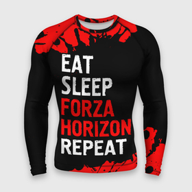Мужской рашгард 3D с принтом Eat Sleep Forza Horizon Repeat  Краска в Кировске,  |  | eat sleep forza horizon repeat | forza | horizon | logo | paint | брызги | игра | игры | краска | лого | логотип | символ | форза | хорайзон