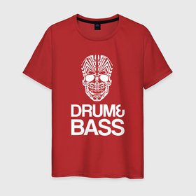 Мужская футболка хлопок с принтом drum and bass mix в Кировске, 100% хлопок | прямой крой, круглый вырез горловины, длина до линии бедер, слегка спущенное плечо. | dnb | jungle | mix