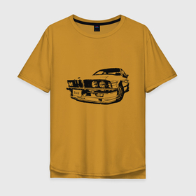 Мужская футболка хлопок Oversize с принтом Auto BMW в Петрозаводске, 100% хлопок | свободный крой, круглый ворот, “спинка” длиннее передней части | auto | bmw | car | driver | авто | автомобиль | бмв | водитель | дорога | машина | скорость