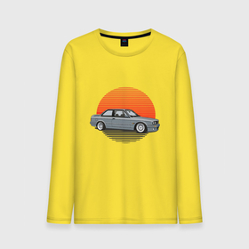 Мужской лонгслив хлопок с принтом BMW Sun в Тюмени, 100% хлопок |  | auto | bmw | car | driver | авто | автомобиль | бмв | водитель | дорога | машина | скорость
