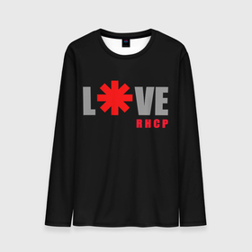 Мужской лонгслив 3D с принтом Love RHCP | Red Hot Chili Peppers в Белгороде, 100% полиэстер | длинные рукава, круглый вырез горловины, полуприлегающий силуэт | Тематика изображения на принте: by | californication | chili | freaky | fruscia | getaway | hot | im | john | logo | love | pepper | peppers | red | rough | styley | the | unlimited | way | with | you | бальзари | горячий | джон | кидис | красный | майкл | перец | смит | чад | энтони