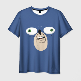 Мужская футболка 3D с принтом Смешной Ежик в Кировске, 100% полиэфир | прямой крой, круглый вырез горловины, длина до линии бедер | Тематика изображения на принте: ежик | игры | смешные | соник | фильмы