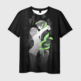 Мужская футболка 3D с принтом Класс убийц арт в Ухте, 100% полиэфир | прямой крой, круглый вырез горловины, длина до линии бедер | anime | аниме | анимэ