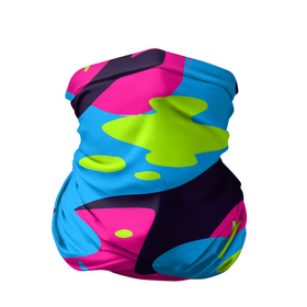 Бандана-труба 3D с принтом Color abstract pattern   Summer в Белгороде, 100% полиэстер, ткань с особыми свойствами — Activecool | плотность 150‒180 г/м2; хорошо тянется, но сохраняет форму | abstraction | color | fashion | pattern | summer | абстракция | лето | мода | узор | цвет