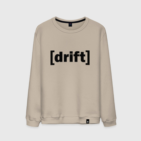 Мужской свитшот хлопок с принтом Drift   Дрифт в Курске, 100% хлопок |  | drift | emblem | symbol | title | дрифт | надпись | символ | эмблема