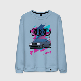 Мужской свитшот хлопок с принтом Audi 80 90 в Тюмени, 100% хлопок |  | Тематика изображения на принте: audi | audi 80 | audi 90 | авто | ауди | ауди 80 | ауди 90