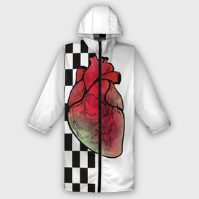 Дождевик унисекс 3D с принтом My heart, Моё сердце в городе Новоалтайск,  |  | анатомия | в топе | в тренде | клетка | сердца | сердце