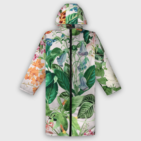 Дождевик унисекс 3D с принтом Цветы Яркое Лето в Ухте,  |  | flowers | природа | растение | флора | цветы