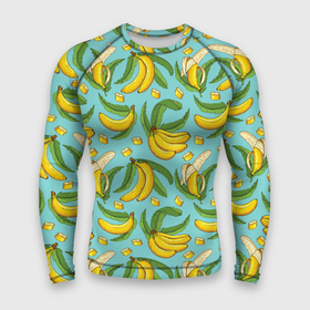 Мужской рашгард 3D с принтом Banana pattern  Summer  Fashion 2022 в Тюмени,  |  | banana | fashion | pattern | summer | банан | лето | мода | узор