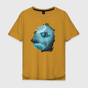 Мужская футболка хлопок Oversize с принтом Method air в Белгороде, 100% хлопок | свободный крой, круглый ворот, “спинка” длиннее передней части | Тематика изображения на принте: 