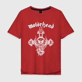 Мужская футболка хлопок Oversize с принтом motorhead lemmy , 100% хлопок | свободный крой, круглый ворот, “спинка” длиннее передней части | aceofspades | borntolose | lemmy | livetowin | motorhead | motrhead | nwobhm | overkill | philcampbell | rock