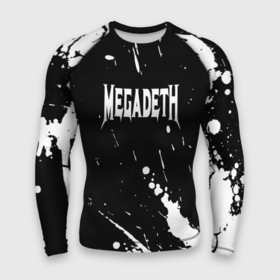 Мужской рашгард 3D с принтом Megadeth. ,  |  | dave | dave mustaine | destruction | digital | megadeth | metal | mustaine | of | records | remaster) | rock | symphony | thrash metal