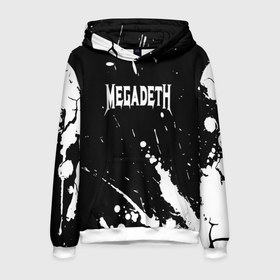 Мужская толстовка 3D с принтом Megadeth. в Петрозаводске, 100% полиэстер | двухслойный капюшон со шнурком для регулировки, мягкие манжеты на рукавах и по низу толстовки, спереди карман-кенгуру с мягким внутренним слоем. | dave | dave mustaine | destruction | digital | megadeth | metal | mustaine | of | records | remaster) | rock | symphony | thrash metal