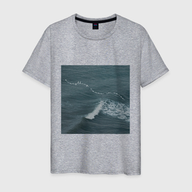 Мужская футболка хлопок с принтом Everything comes in waves в Тюмени, 100% хлопок | прямой крой, круглый вырез горловины, длина до линии бедер, слегка спущенное плечо. | aethetic | inspiration | minimalism | motivation | ocean | pinterest | quote | sea | waves | вдохновение | волны | минимализм | море | мотивация | оптимизм | пинтерест | подарок девушке | природа | цитата | эстетика | эстетичный