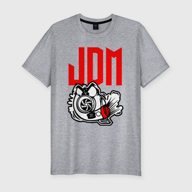 Мужская футболка хлопок Slim с принтом JDM   Japan   Engine в Курске, 92% хлопок, 8% лайкра | приталенный силуэт, круглый вырез ворота, длина до линии бедра, короткий рукав | engine | eyes | japan | jdm | style | глаза | двигатель | стиль | япония