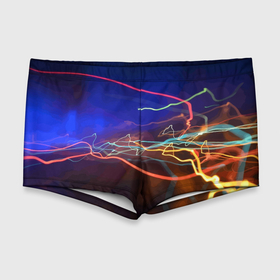 Мужские купальные плавки 3D с принтом Neon vanguard pattern   Lightning   Fashion 2023 в Новосибирске, Полиэстер 85%, Спандекс 15% |  | fashion | lightning | neon | pattern | vanguard | авангард | мода | молния | неон | узор