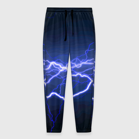 Мужские брюки 3D с принтом Lightning   Fashion 2025   Neon , 100% полиэстер | манжеты по низу, эластичный пояс регулируется шнурком, по бокам два кармана без застежек, внутренняя часть кармана из мелкой сетки | fashion | flash | lightning | neon | вспышка | мода | молния | неон