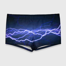 Мужские купальные плавки 3D с принтом Lightning   Fashion 2025   Neon , Полиэстер 85%, Спандекс 15% |  | fashion | flash | lightning | neon | вспышка | мода | молния | неон