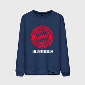 Мужской свитшот хлопок с принтом BAYERN | Bayern в Тюмени, 100% хлопок |  | bayern | club | fc | footbal | logo | бавария | знак | клуб | лого | логотип | логотипы | символ | символы | форма | футбол | футбольная | футбольный