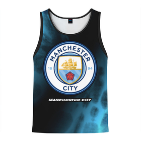 Мужская майка 3D с принтом МАНЧЕСТЕР СИТИ | Manchester City 5 в Белгороде, 100% полиэстер | круглая горловина, приталенный силуэт, длина до линии бедра. Пройма и горловина окантованы тонкой бейкой | Тематика изображения на принте: city | club | dye | footbal | logo | manchester | manchester city | tie | tiedye | знак | клуб | логотип | логотипы | манчестер | символ | символы | сити | форма | футбол | футбольная | футбольный