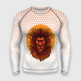 Мужской рашгард 3D с принтом Солнечный  лев в Курске,  |  | король лев | лев | львенок | львица | солнечный | солнце