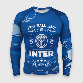 Мужской рашгард 3D с принтом Inter FC 1 ,  |  | club | football | inter | logo | интер | клуб | краска | лого | мяч | символ | спорт | спрей | футбол | футболист | футболисты | футбольный