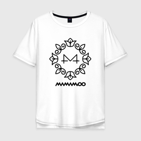 Мужская футболка хлопок Oversize с принтом mamamoo hip в Тюмени, 100% хлопок | свободный крой, круглый ворот, “спинка” длиннее передней части | 1thek | gogobebe | hallyu | hip | hwasa | k pop | korean music | loen | mamamoo | mnet | moonbyul | music | mv | new | solar | song | teaser | wheein