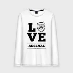 Мужской лонгслив хлопок с принтом Arsenal Love Классика , 100% хлопок |  | arsenal | club | football | logo | love | арсенал | клуб | лого | мяч | символ | спорт | футбол | футболист | футболисты | футбольный