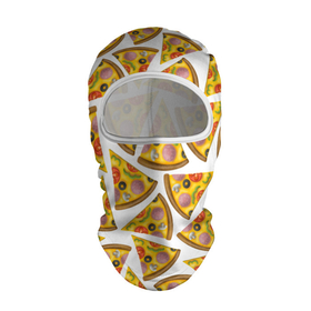 Балаклава 3D с принтом Кусочки вкусной пиццы в Тюмени, 100% полиэстер, ткань с особыми свойствами — Activecool | плотность 150–180 г/м2; хорошо тянется, но при этом сохраняет форму. Закрывает шею, вокруг отверстия для глаз кайма. Единый размер | кусочки | маргарита | пицца | помидоры | треугольник