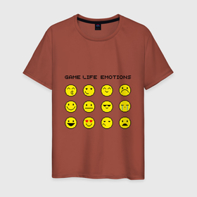 Мужская футболка хлопок с принтом Life game emotions black в Тюмени, 100% хлопок | прямой крой, круглый вырез горловины, длина до линии бедер, слегка спущенное плечо. | 8 | 8 бит | 90 | 90е | art | bit | black | emoji | emoticon | emotions | game | life | minimalism | pixel | retro | sega | vintage | арт | винтаж | жизнь | игра | надпись | пиксели | пиксель | ретро | сега | смайлик | смайлы | текст | цитата | эмодзи | эм
