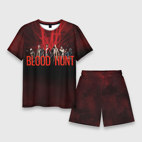 Мужской костюм с шортами 3D с принтом Vampire: The Masquerade  Bloodhunt персонажи ,  |  | bloodhunt | game | masquerade | vampire | вампир | игра | королевская битва | персонажи