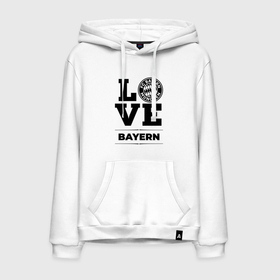 Мужская толстовка хлопок с принтом Bayern Love Классика в Курске, френч-терри, мягкий теплый начес внутри (100% хлопок) | карман-кенгуру, эластичные манжеты и нижняя кромка, капюшон с подкладом и шнурком | Тематика изображения на принте: bayern | club | football | logo | love | munchen | баерн | клуб | лого | мюнхен | мяч | символ | спорт | футбол | футболист | футболисты | футбольный