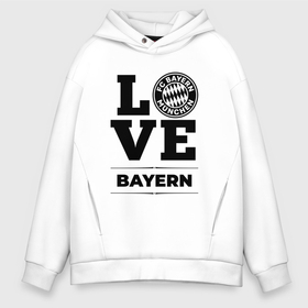 Мужское худи Oversize хлопок с принтом Bayern Love Классика в Новосибирске, френч-терри — 70% хлопок, 30% полиэстер. Мягкий теплый начес внутри —100% хлопок | боковые карманы, эластичные манжеты и нижняя кромка, капюшон на магнитной кнопке | bayern | club | football | logo | love | munchen | баерн | клуб | лого | мюнхен | мяч | символ | спорт | футбол | футболист | футболисты | футбольный