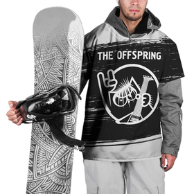 Накидка на куртку 3D с принтом The Offspring   КОТ   Краска в Екатеринбурге, 100% полиэстер |  | Тематика изображения на принте: band | metal | offspring | rock | the | the offspring | группа | кот | краска | оффспринг | рок