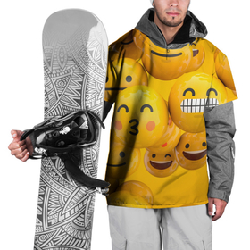 Накидка на куртку 3D с принтом Смаилы в Тюмени, 100% полиэстер |  | Тематика изображения на принте: 3d | 3д | арт | весенние | детские | детям | желтые | желтый | зима | летние | обьемные | осень | с кругами | слицами | смаил | смех | улыбка