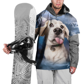Накидка на куртку 3D с принтом Бигль   веселый собакен в Кировске, 100% полиэстер |  | handeyework | арт | веселые | волк | животные | нос | нюх | прикольные | смех | смешные | собаки | собка | улыбка | хаски