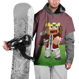 Накидка на куртку 3D с принтом Minecraft   Hero   Video game в Тюмени, 100% полиэстер |  | Тематика изображения на принте: hero | minecraft | sword | video game | видеоигра | герой | майнкрафт | меч