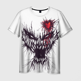 Мужская футболка 3D с принтом Silver Blood в Кировске, 100% полиэфир | прямой крой, круглый вырез горловины, длина до линии бедер | after dark | amazing | blood | gta5 | werewolf