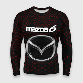 Мужской рашгард 3D с принтом MAZDA 6  Соты в Екатеринбурге,  |  | auto | logo | mazda | mazda 6 | moto | symbol | авто | автомобиль | гонки | знак | лого | логотип | логотипы | мазда | марка | машина | мото | символ | символы | соты