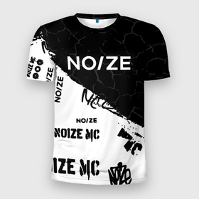 Мужская футболка 3D Slim с принтом noize mc | Паттерн в Новосибирске, 100% полиэстер с улучшенными характеристиками | приталенный силуэт, круглая горловина, широкие плечи, сужается к линии бедра | hip hop | live | noize | noize mc | rap | rock | russia | выход в город | клип | концерт | новый альбом | нойз | нойз мс | официальный клип | рэп