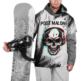 Накидка на куртку 3D с принтом Post Malone   ЧЕРЕП   Арт , 100% полиэстер |  | malone | music | post | post malone | rap | краска | краски | малоун | музыка | пост | рэп | рэпер | рэперы | рэпперы | хип | хип хоп | хоп | череп