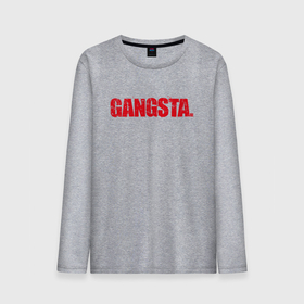 Мужской лонгслив хлопок с принтом Gangsta. , 100% хлопок |  | Тематика изображения на принте: anime | gangsta | gangsta. | аниме | гангста | ганста. | манга