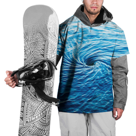 Накидка на куртку 3D с принтом Водоворот   Океан , 100% полиэстер |  | element | ocean | sea | water | whirlpool | вода | водоворот | море | океан | стихия