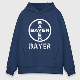 Мужское худи Oversize хлопок с принтом BAYER | Bayer в Ухте, френч-терри — 70% хлопок, 30% полиэстер. Мягкий теплый начес внутри —100% хлопок | боковые карманы, эластичные манжеты и нижняя кромка, капюшон на магнитной кнопке | bayer | club | footbal | logo | байер | знак | клуб | логотип | логотипы | символ | символы | форма | футбол | футбольная | футбольный