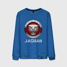 Мужской свитшот хлопок с принтом JAGUAR | Jaguar в Санкт-Петербурге, 100% хлопок |  | auto | jaguar | logo | moto | symbol | авто | автомобиль | гонки | знак | лого | логотип | логотипы | марка | машина | мото | символ | символы | ягуар
