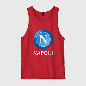 Мужская майка хлопок с принтом SSC NAPOLI | Napoli в Курске, 100% хлопок |  | club | footbal | logo | napoli | ssc | знак | клуб | логотип | логотипы | наполи | символ | символы | форма | футбол | футбольная | футбольный