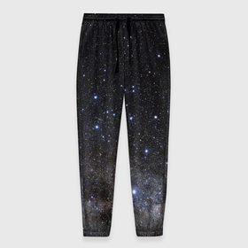 Мужские брюки 3D с принтом Космический космос в Санкт-Петербурге, 100% полиэстер | манжеты по низу, эластичный пояс регулируется шнурком, по бокам два кармана без застежек, внутренняя часть кармана из мелкой сетки | вселенная | галактика | звезды | космос | планеты | тьма