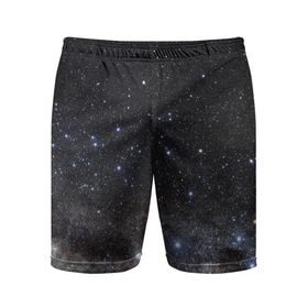 Мужские шорты спортивные с принтом Космический космос в Курске,  |  | вселенная | галактика | звезды | космос | планеты | тьма