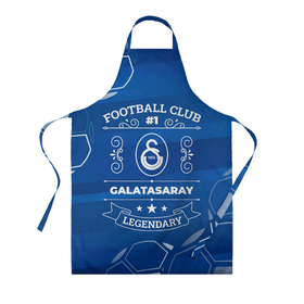 Фартук 3D с принтом Galatasaray FC 1 в Тюмени, 100% полиэстер | общий размер — 65 х 85 см, ширина нагрудника — 26 см, горловина — 53 см, длина завязок — 54 см, общий обхват в поясе — 173 см. Принт на завязках и на горловине наносится с двух сторон, на основной части фартука — только с внешней стороны | Тематика изображения на принте: club | football | galatasaray | logo | галатасарай | клуб | лого | мяч | символ | спорт | футбол | футболист | футболисты | футбольный